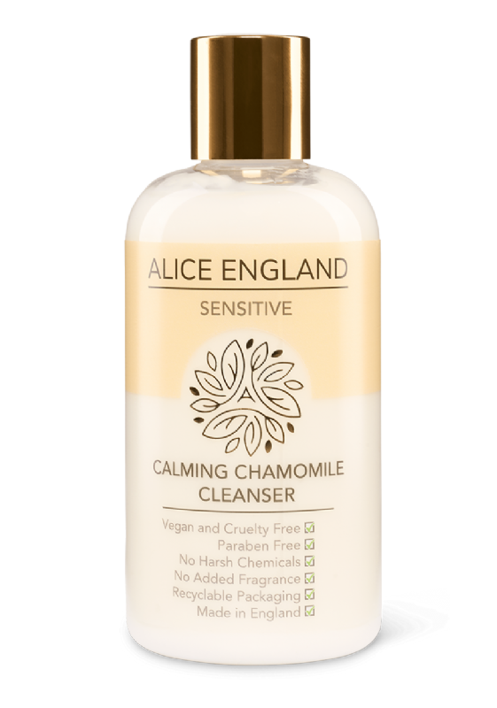 Calming Chamomile Cleanser - natural face cleanser for sensitive skin