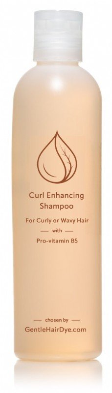Curl enhancing shampoo for curly and wavy hair