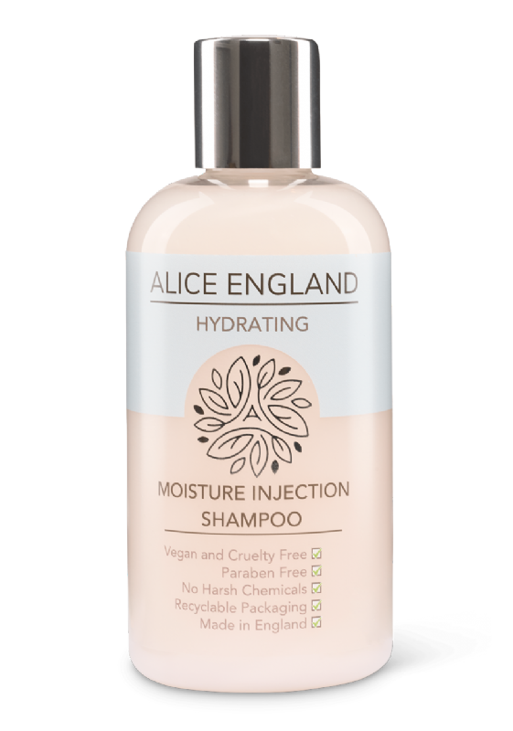 Moisture Injection Shampoo - Vegan moisturising shampoo for dry hair with Alice England