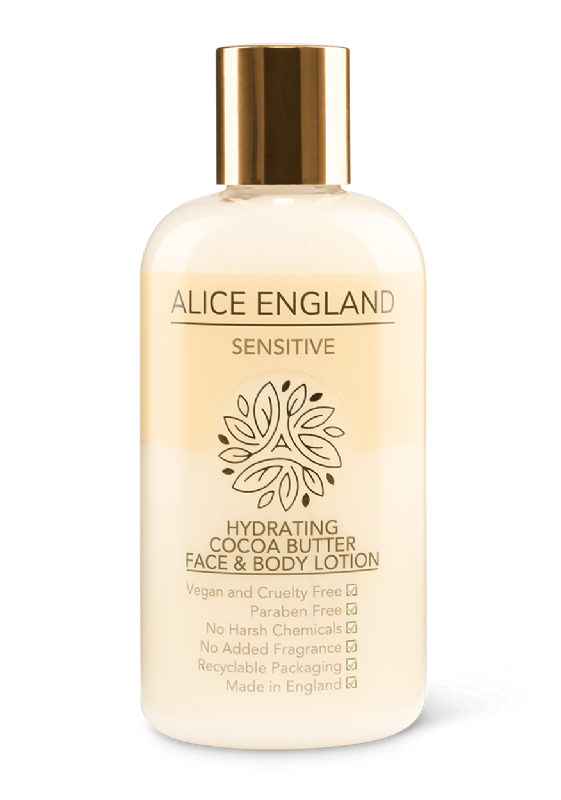 Hydrating Cocoa Butter Face and Body Lotion - Natural Vegan Face and Body Lotion