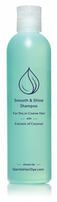 Smooth and Shine Shampoo for dry or coarse hair - Coconut extract shampoo
